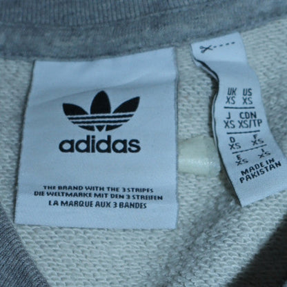 Mens UK Size XS adidas Grey Pullover Sweatshirt