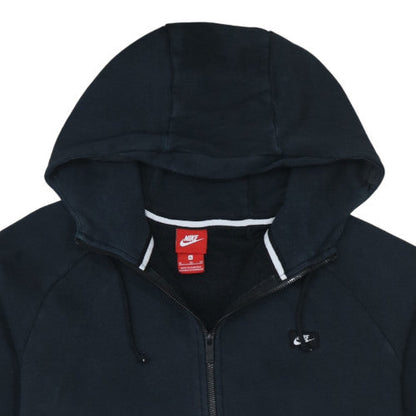 Mens UK Size XL Nike Black Full Zip Hoodie
