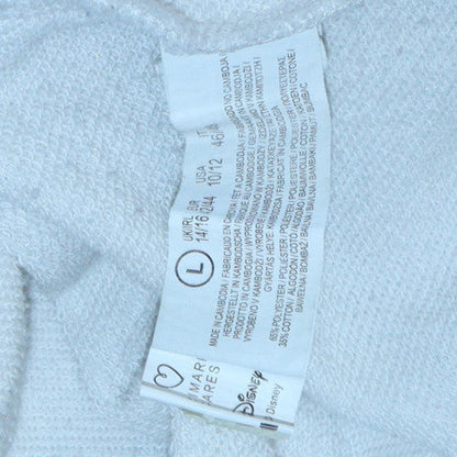 Womens UK Size L Disney White Pullover Sweatshirt