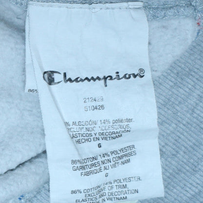 Mens UK Size L Champion Grey Pullover Sweatshirt
