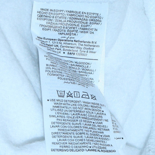 Womens UK Size M Nike White Pullover Sweatshirt