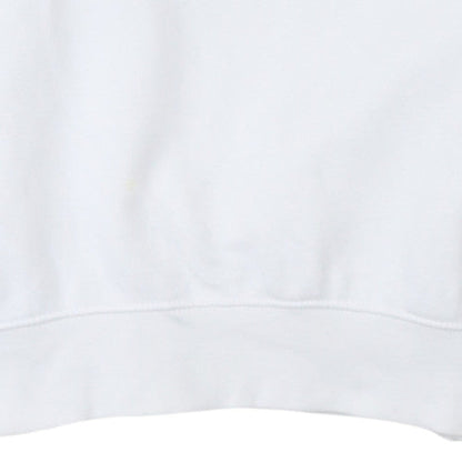 Womens UK Size M Nike White Pullover Sweatshirt