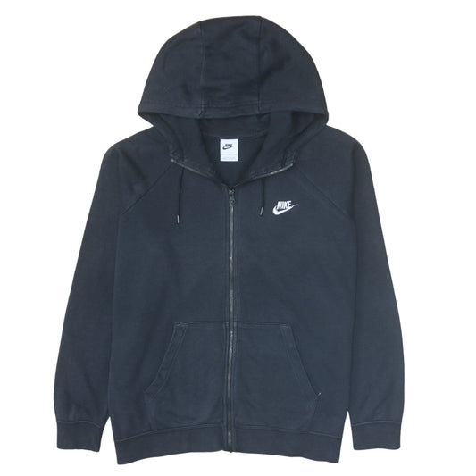 Mens UK Size XL Nike Black Full Zip Hoodie
