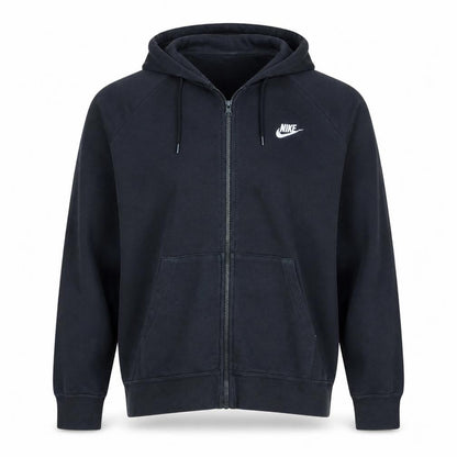 Mens UK Size XL Nike Black Full Zip Hoodie