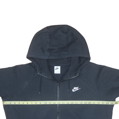 Mens UK Size XL Nike Black Full Zip Hoodie