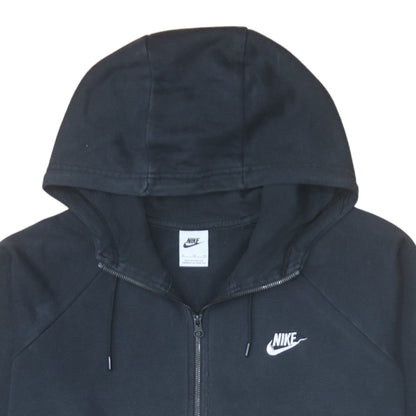 Mens UK Size XL Nike Black Full Zip Hoodie