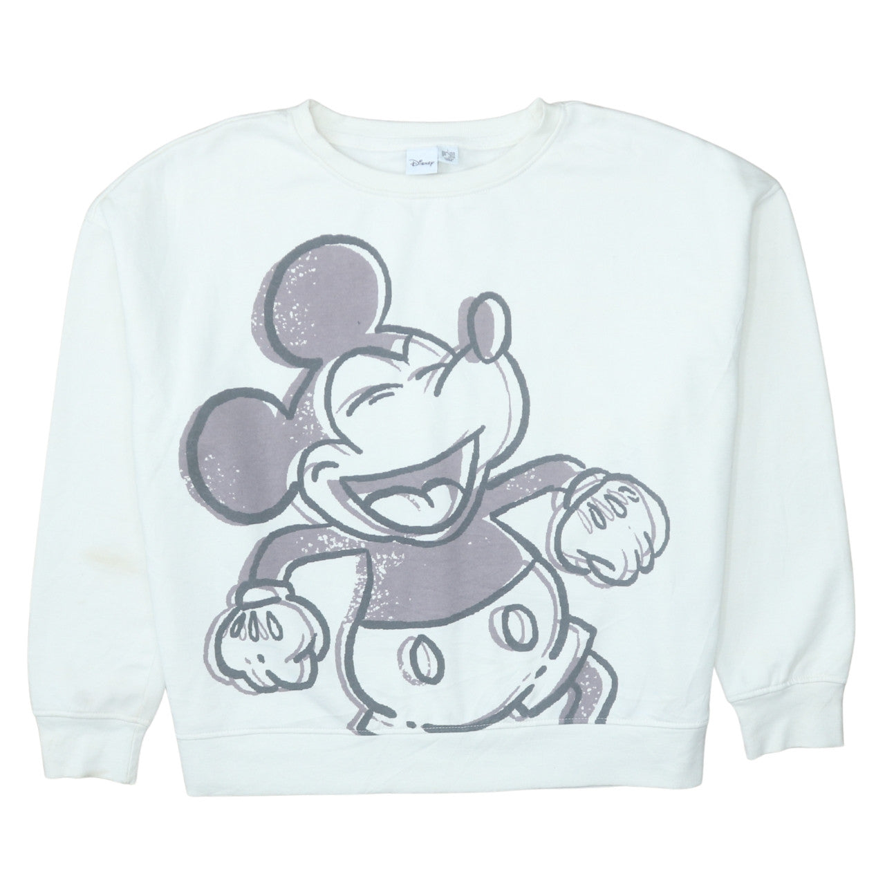 Womens UK Size L Disney White Pullover Sweatshirt