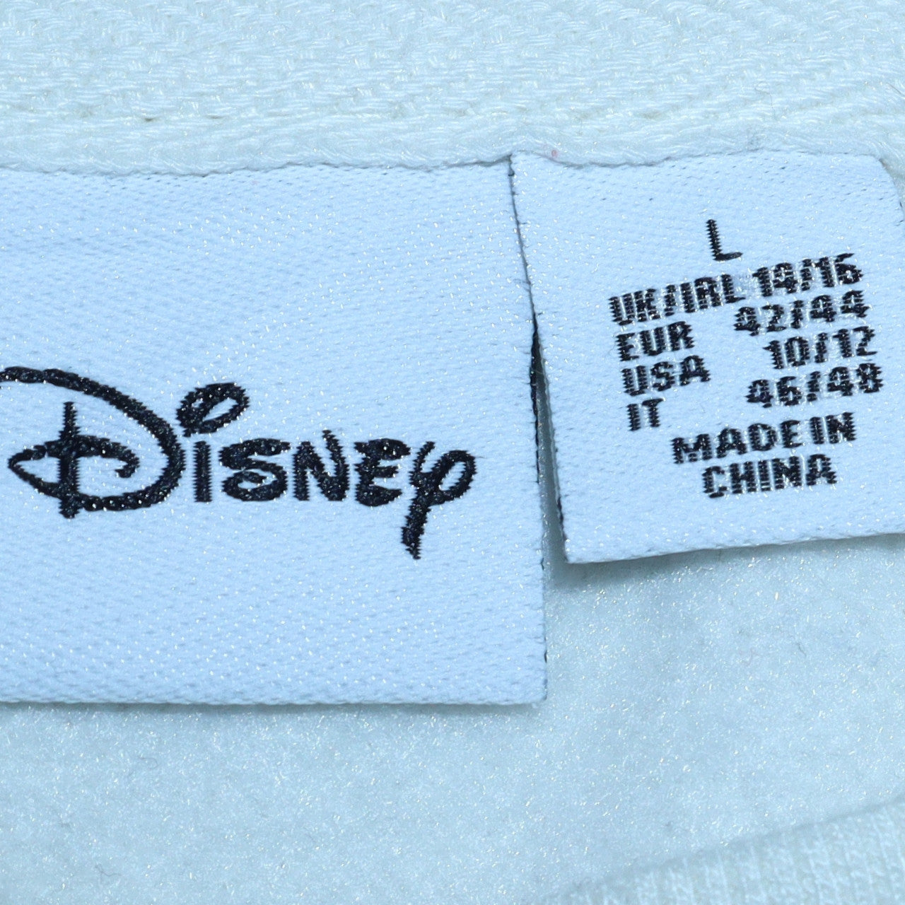 Womens UK Size L Disney White Pullover Sweatshirt
