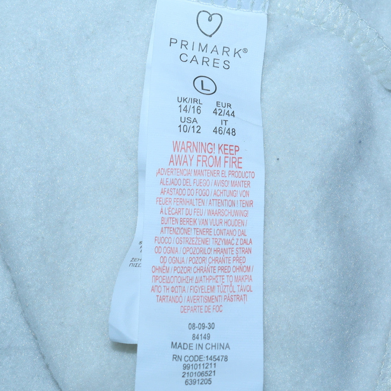 Womens UK Size L Disney White Pullover Sweatshirt