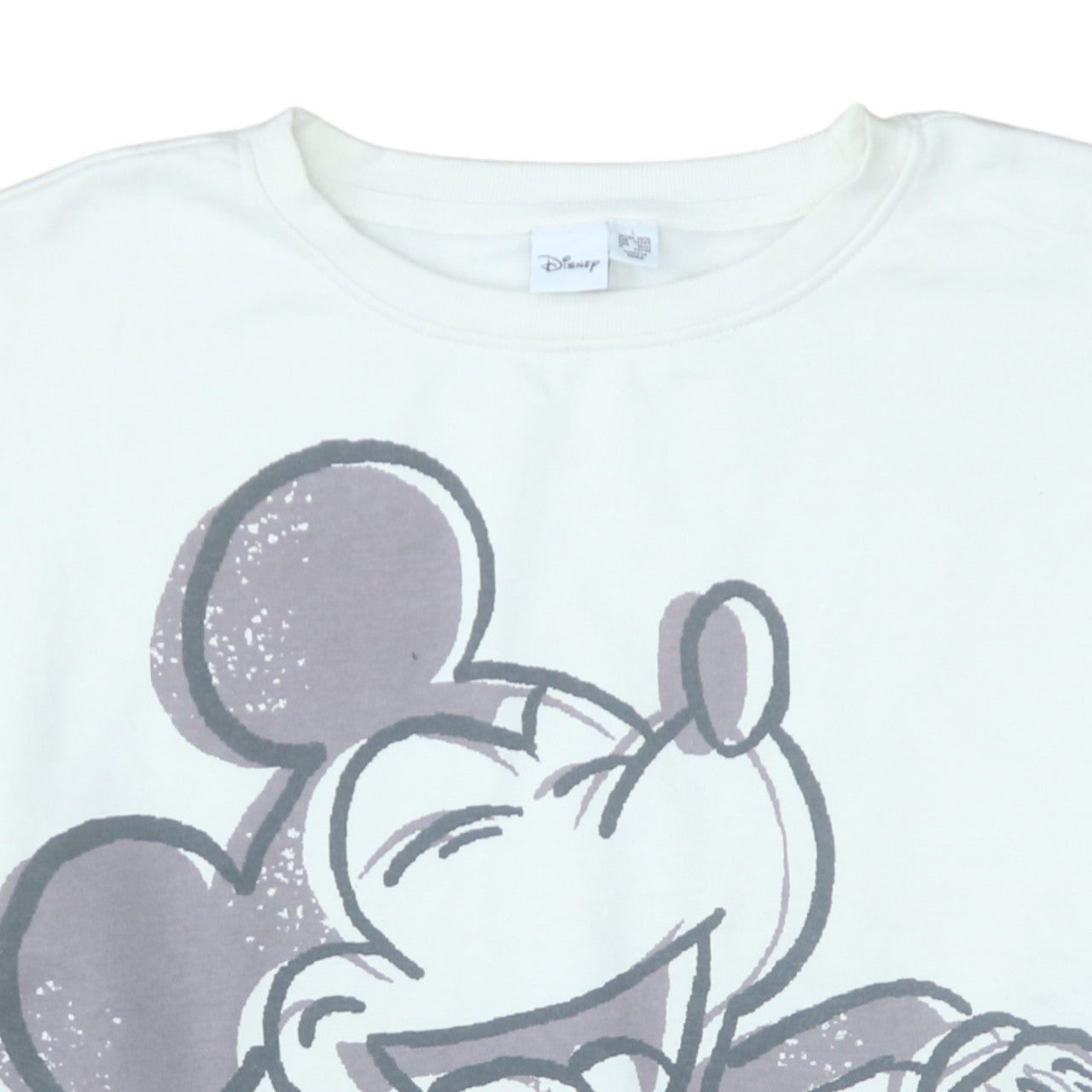 Womens UK Size L Disney White Pullover Sweatshirt