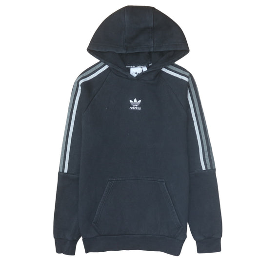 Mens UK Size S adidas Black Pullover Hoodie