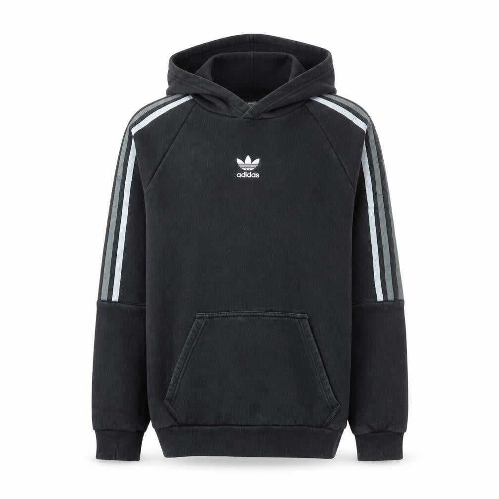 Mens UK Size S adidas Black Pullover Hoodie