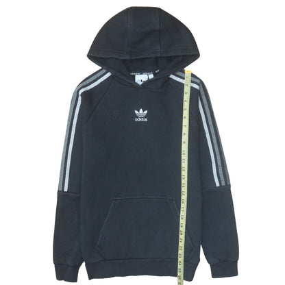 Mens UK Size S adidas Black Pullover Hoodie
