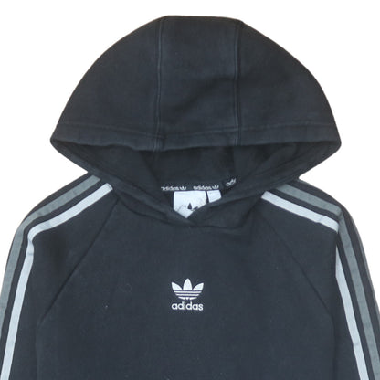 Mens UK Size S adidas Black Pullover Hoodie