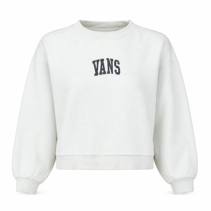 Womens UK Size M VANS White Pullover Sweatshirt