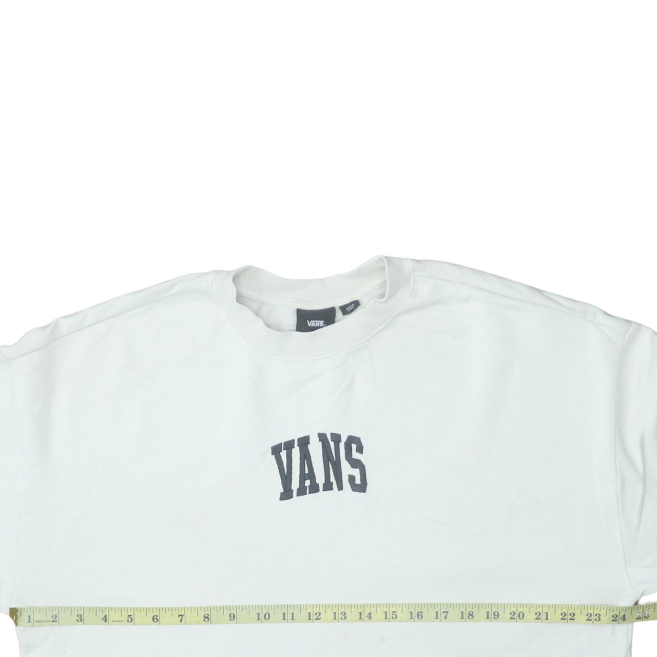 Womens UK Size M VANS White Pullover Sweatshirt