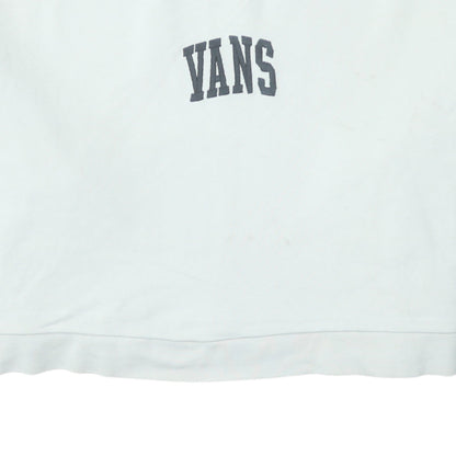 Womens UK Size M VANS White Pullover Sweatshirt