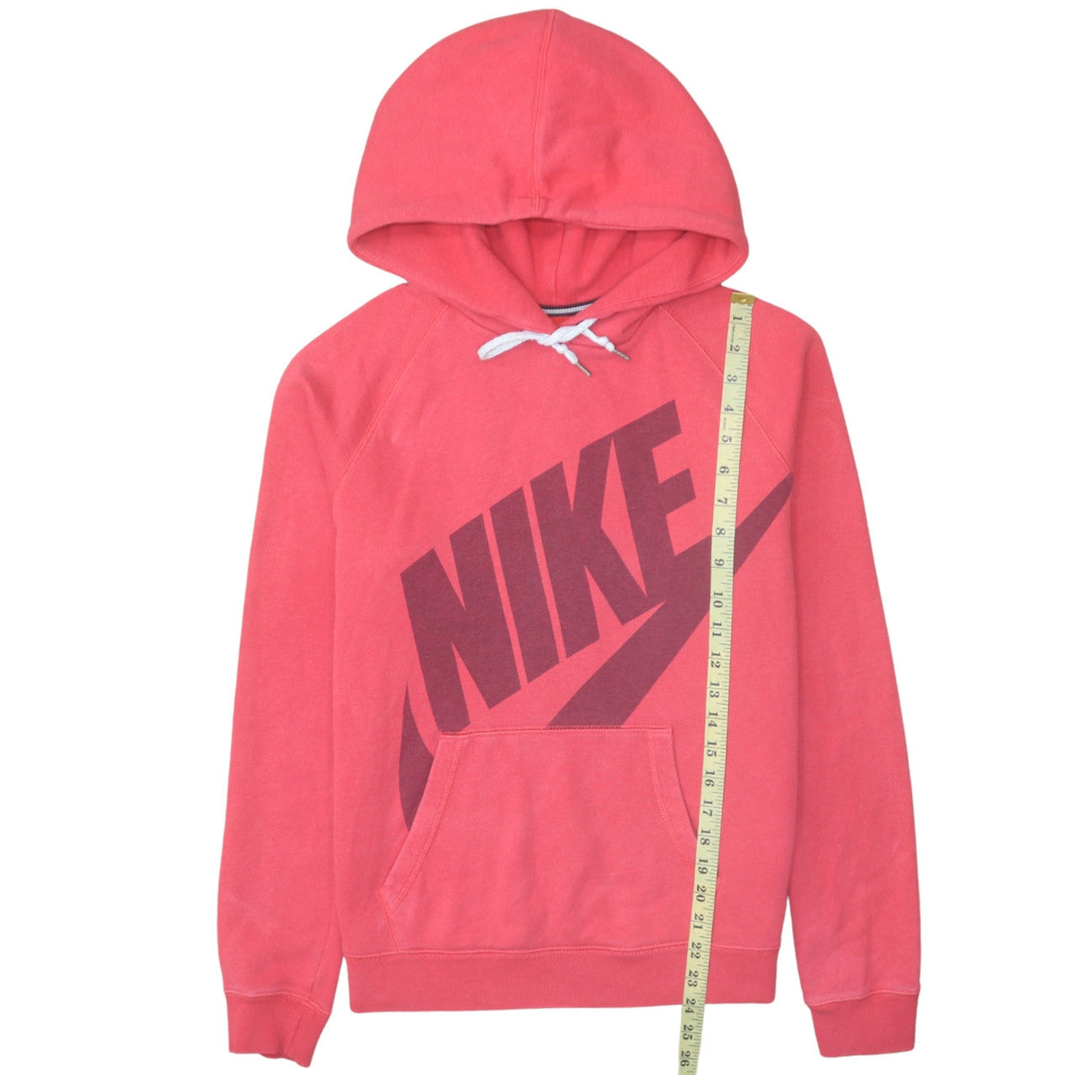 Mens UK Size M Nike Pink Pullover Hoodie