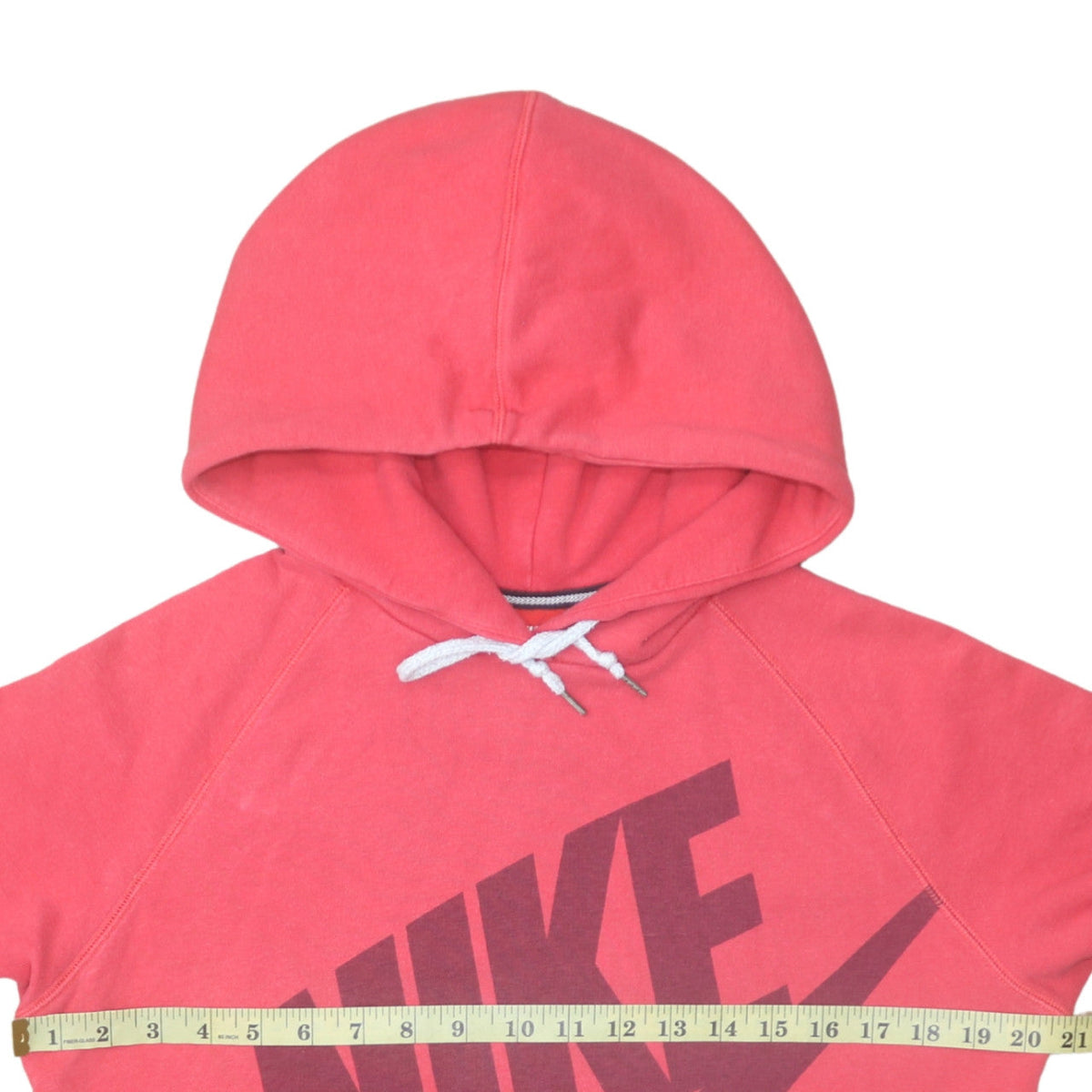 Mens UK Size M Nike Pink Pullover Hoodie