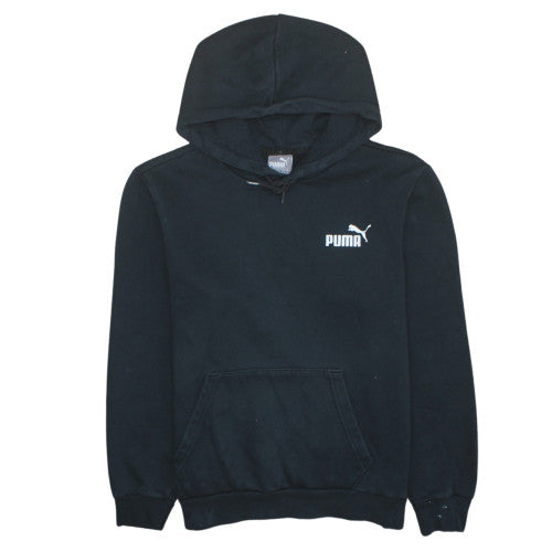 Womens UK Size S PUMA Black Pullover Hoodie