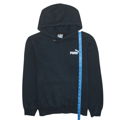 Womens UK Size S PUMA Black Pullover Hoodie