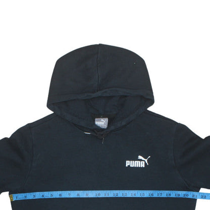 Womens UK Size S PUMA Black Pullover Hoodie