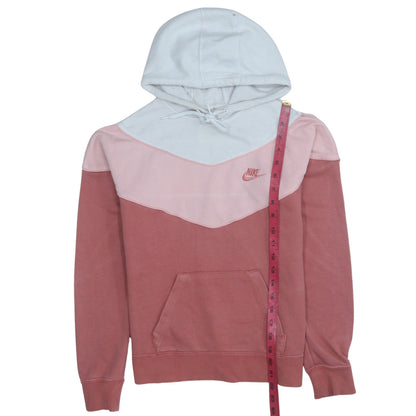 Womens UK Size XS Nike Pink Pullover Hoodie
