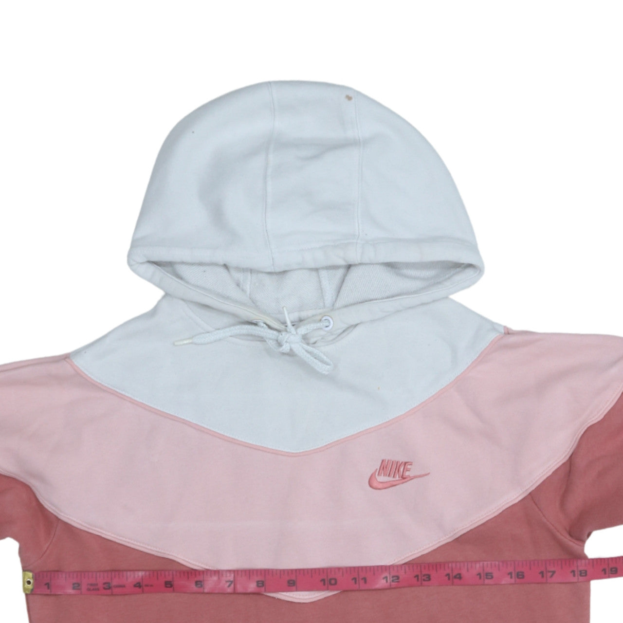 Womens UK Size XS Nike Pink Pullover Hoodie