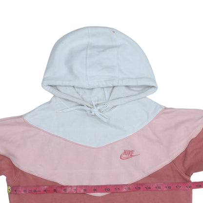 Womens UK Size XS Nike Pink Pullover Hoodie
