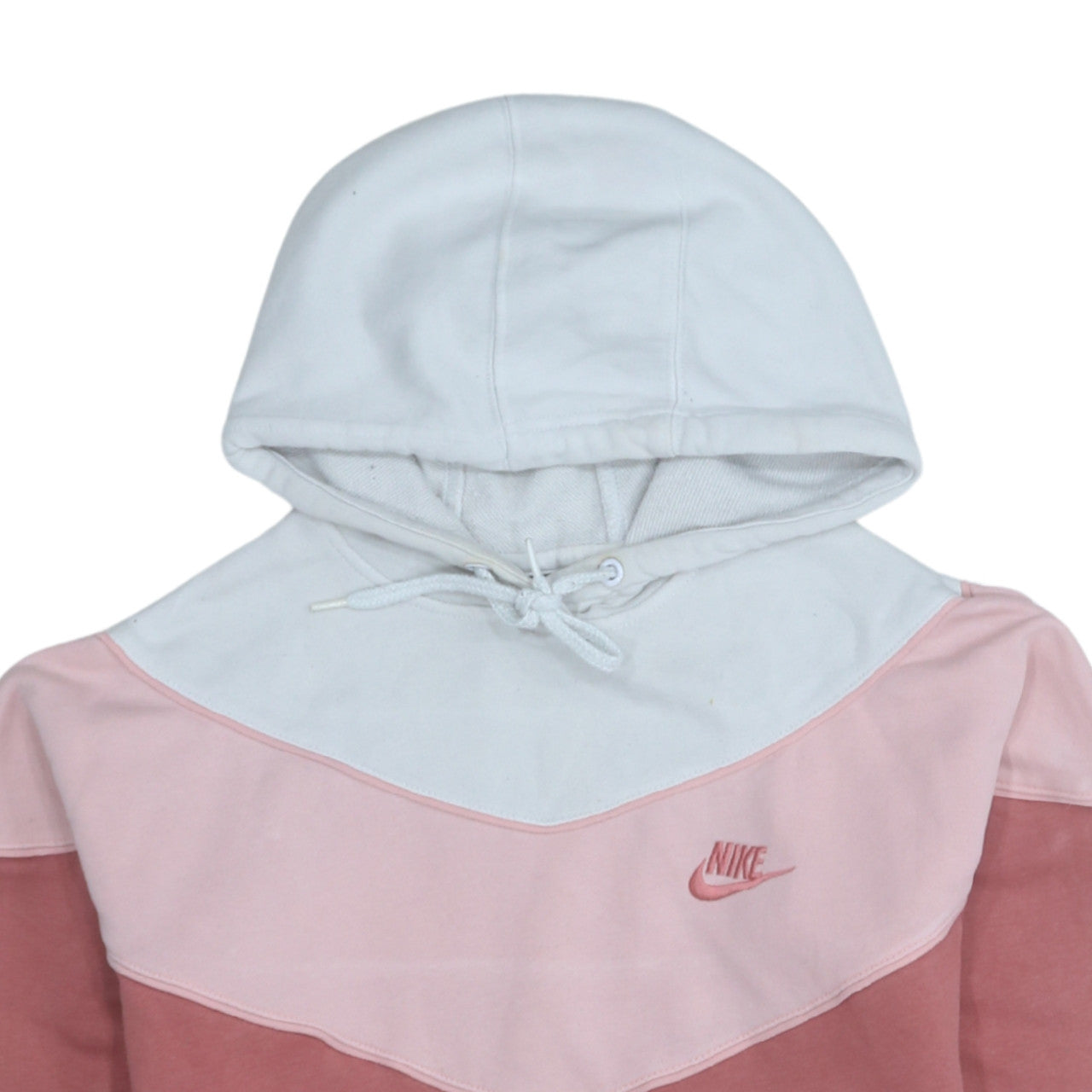 Womens UK Size XS Nike Pink Pullover Hoodie
