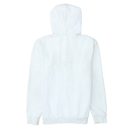 Womens UK Size M PUMA White Pullover Hoodie