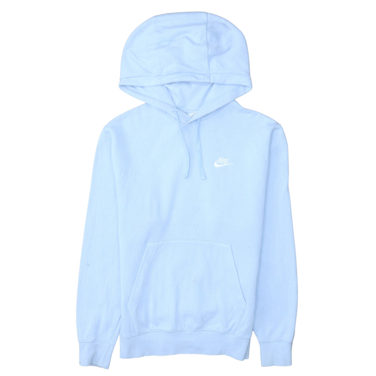 Mens UK Size XS Nike Blue Pullover Hoodie