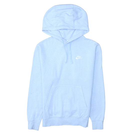 Mens UK Size XS Nike Blue Pullover Hoodie