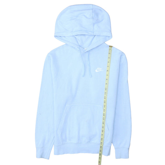 Mens UK Size XS Nike Blue Pullover Hoodie