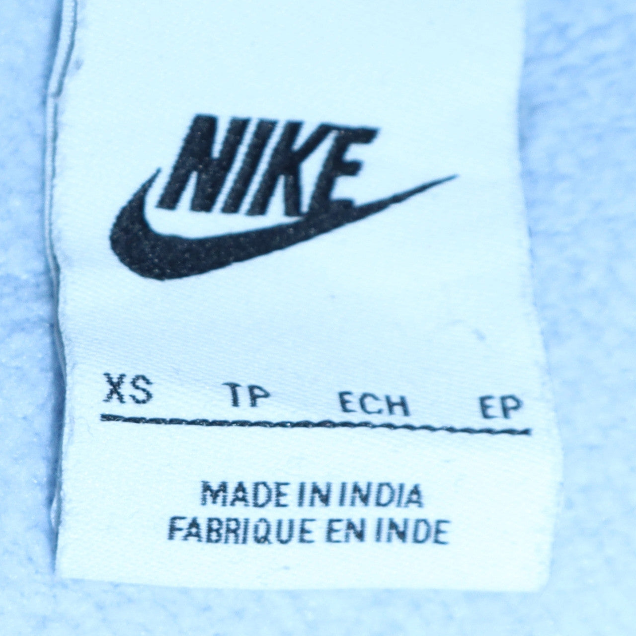 Mens UK Size XS Nike Blue Pullover Hoodie