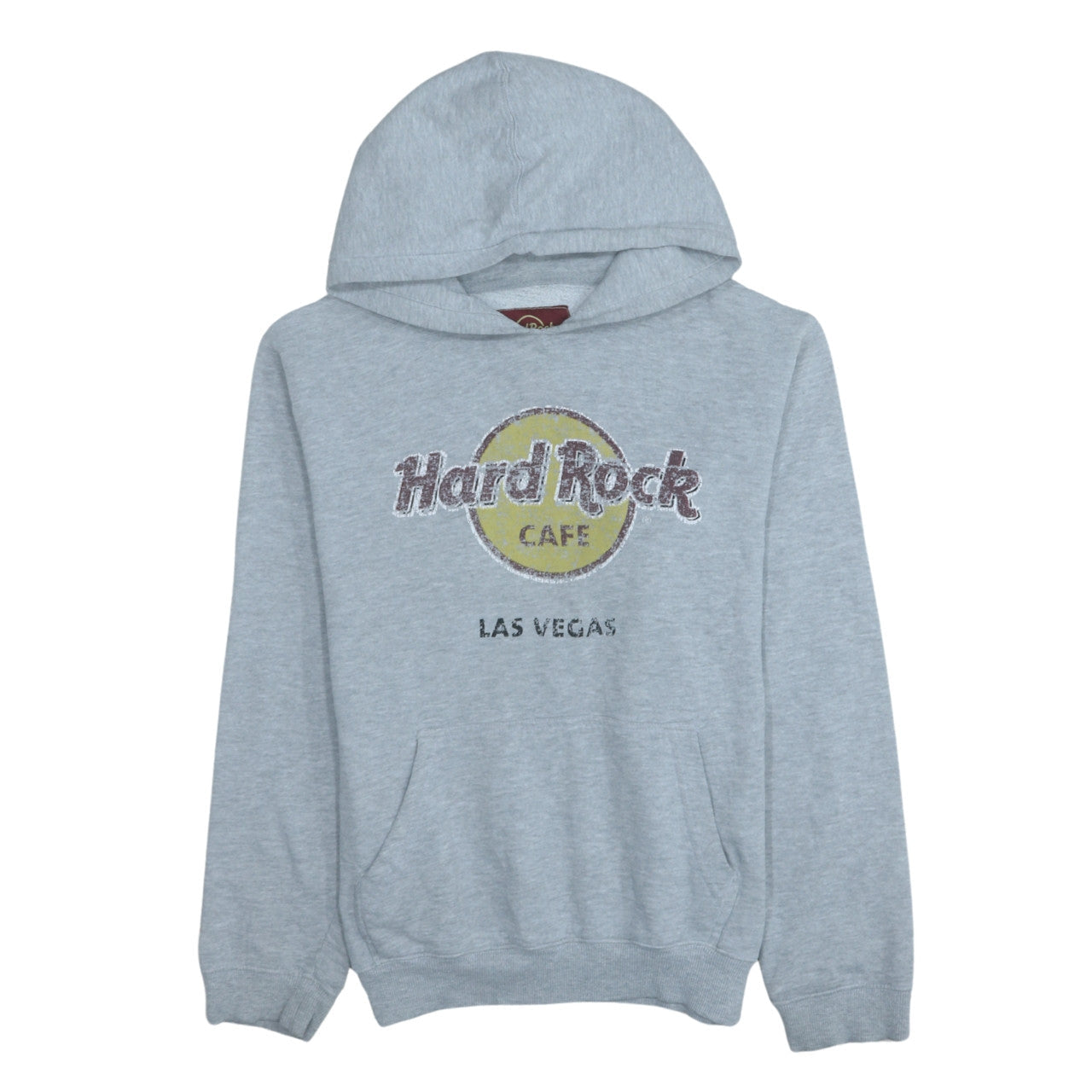 Mens UK Size M Hard Rock Cafe Grey Pullover Hoodie
