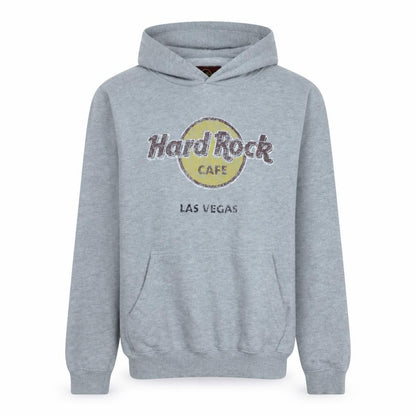 Mens UK Size M Hard Rock Cafe Grey Pullover Hoodie