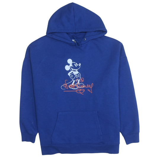 Womens UK Size M Primark Blue Pullover Hoodie