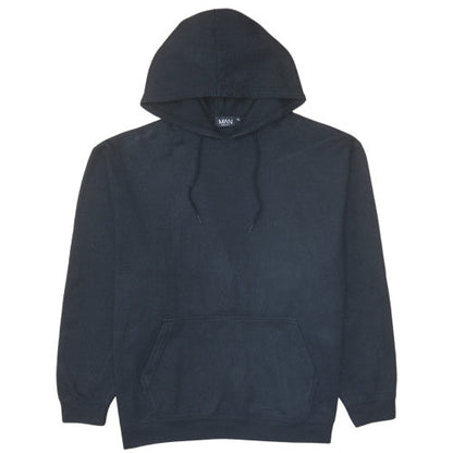Mens UK Size XL boohooMAN Black Pullover Hoodie