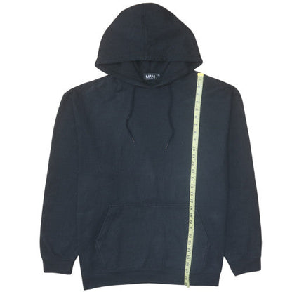 Mens UK Size XL boohooMAN Black Pullover Hoodie