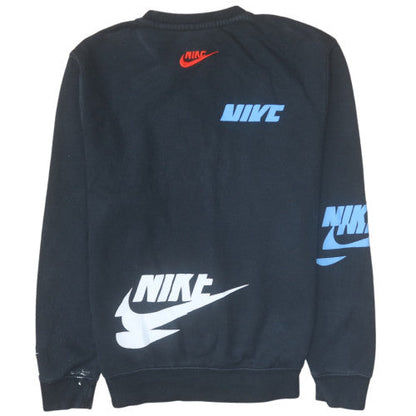 Mens UK Size S Nike Black Pullover Sweatshirt