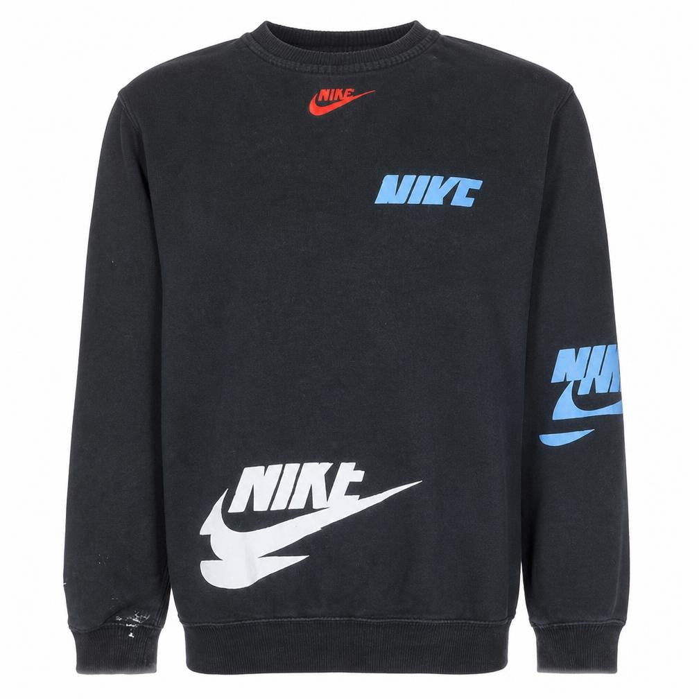 Mens UK Size S Nike Black Pullover Sweatshirt