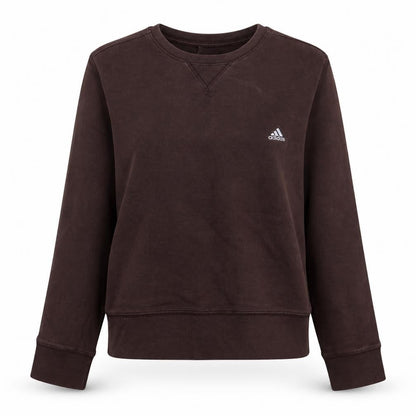 Womens UK Size 12 adidas Brown Pullover Sweatshirt
