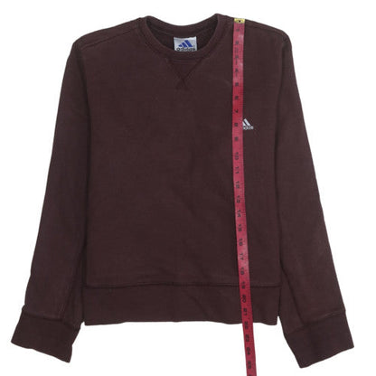Womens UK Size 12 adidas Brown Pullover Sweatshirt