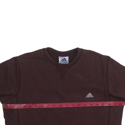 Womens UK Size 12 adidas Brown Pullover Sweatshirt