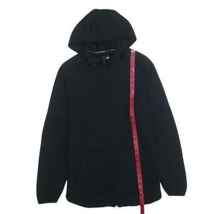 Mens UK Size L Under armour Black Full Zip Hoodie