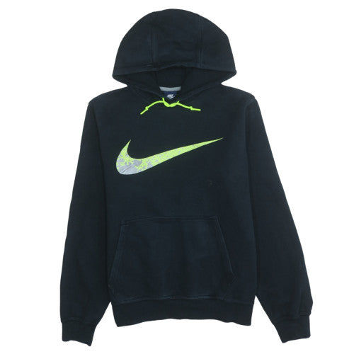 Mens UK Size M Nike Black Pullover Hoodie