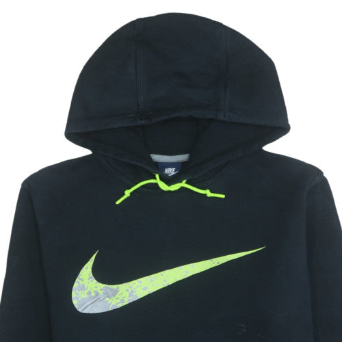 Mens UK Size M Nike Black Pullover Hoodie