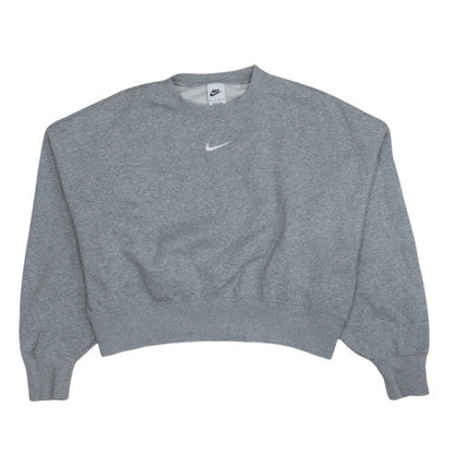 Womens UK Size XS Nike Grey Pullover Sweatshirt