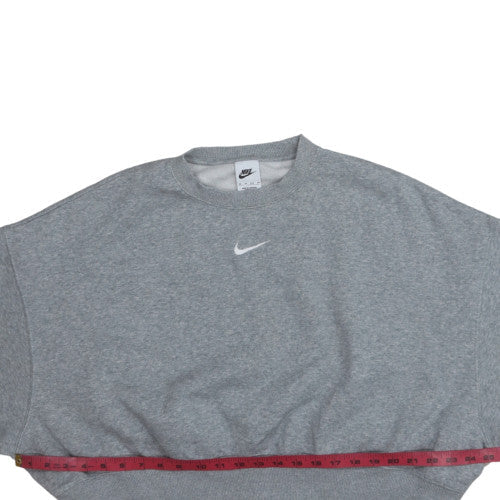 Womens UK Size XS Nike Grey Pullover Sweatshirt